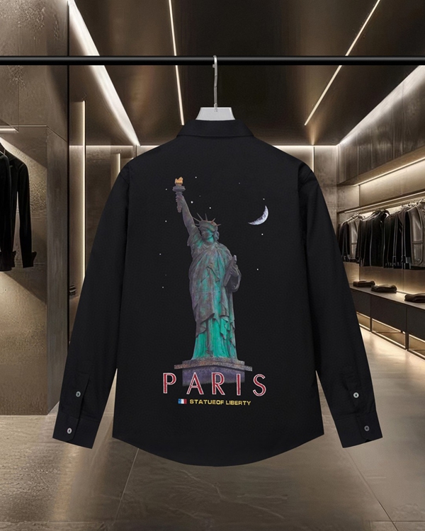 ブランドシャツ背面デザイン